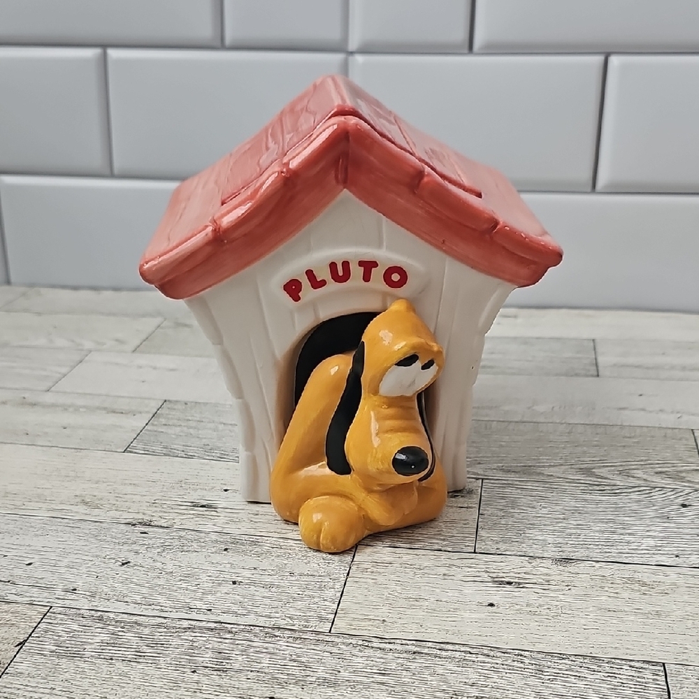 Pluto Dog House Figurine